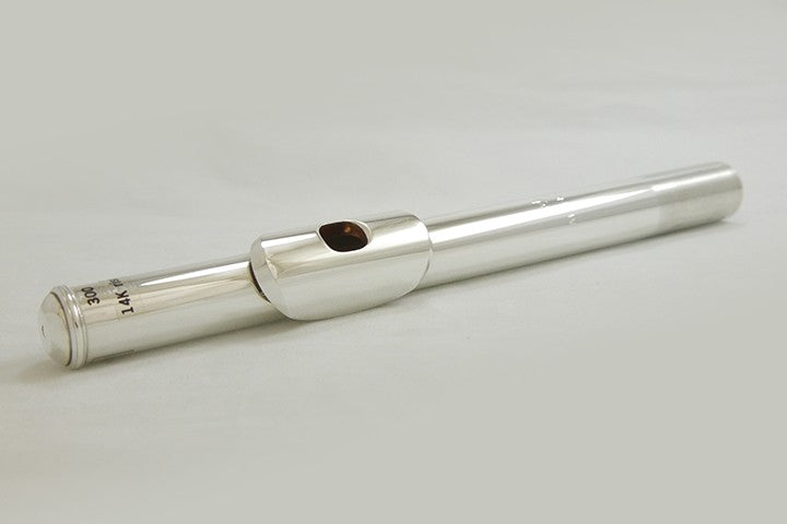 Mancke Flute Headjoint - Sterling Silver/14k Riser