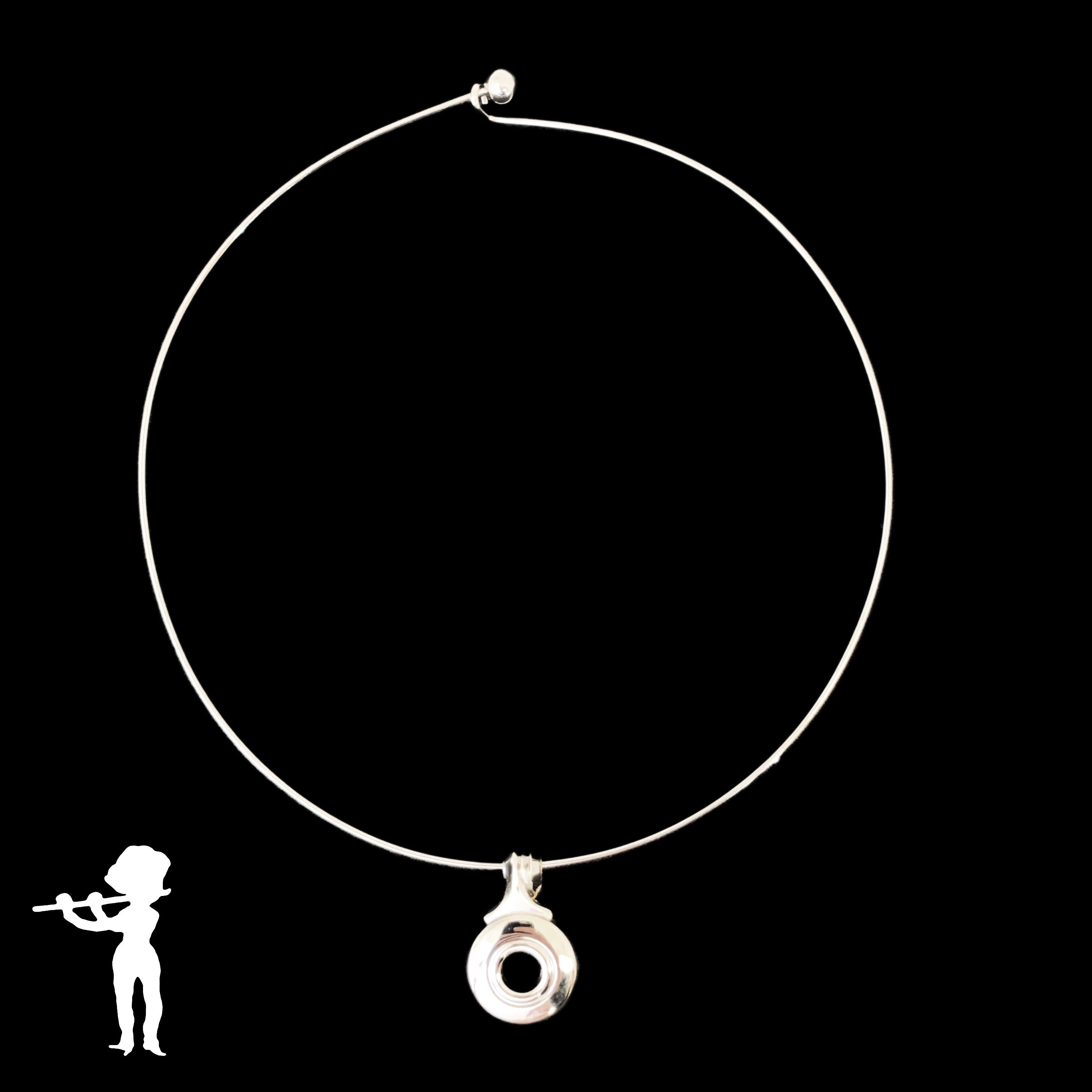 Necklace - Limited Edition Open Hole Key on Wire