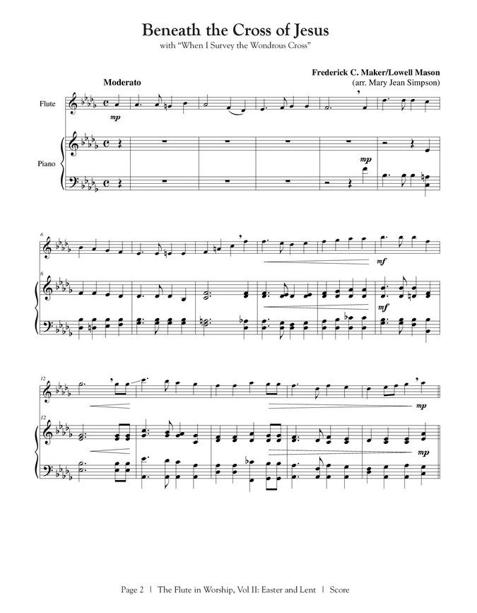 Various :: The Flute in Worship - Volume 2: Easter and Lent