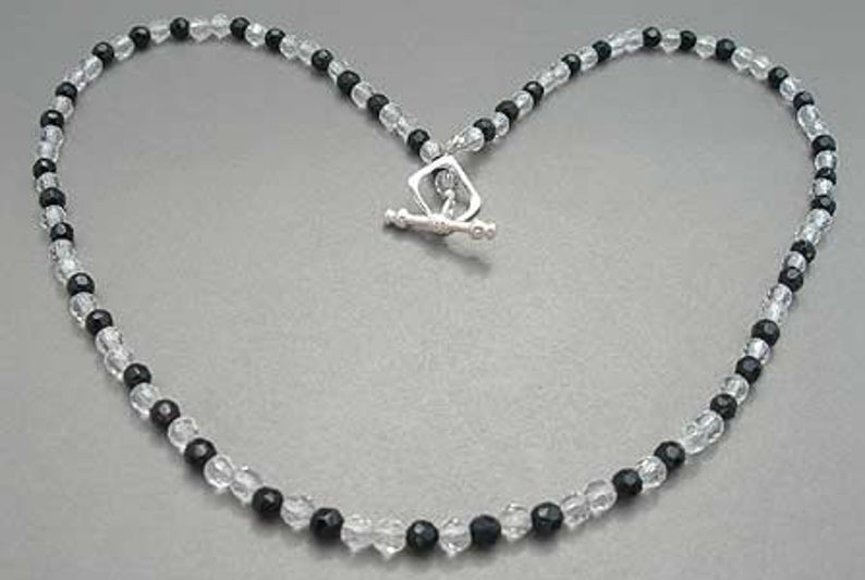 Necklace - Piano Beads
