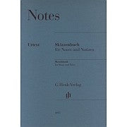Henle Sketchbook for Music and Notes