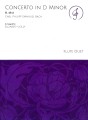 Bach, CPE :: Concerto in D Minor, H. 484.1