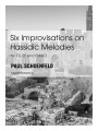 Schoenfeld, P :: Six Improvisations on Hassidic Melodies