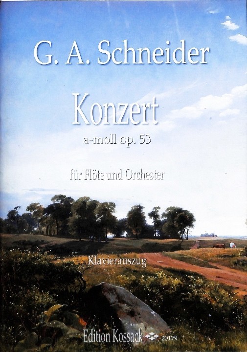 Schneider, GA :: Konzert A-Moll, Op. 53 [Concerto in A Minor, op. 53]