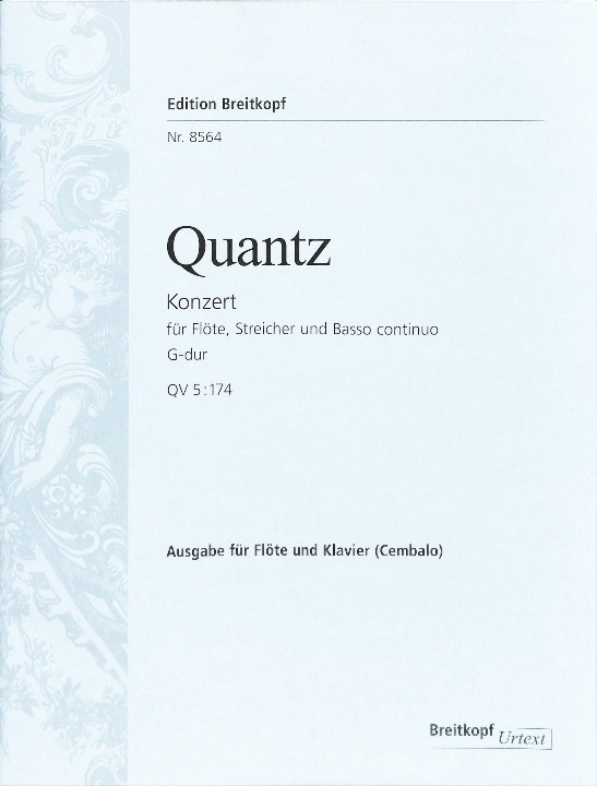 Quantz, JJ :: Konzert G-dur QV 5:174 [Concerto in G major QV 5:174]