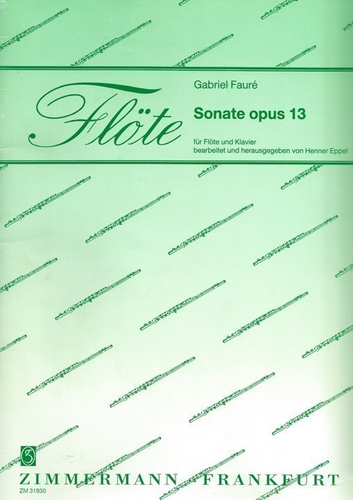 Faure, G :: Sonate op. 13 [Sonata op. 13 in A major]
