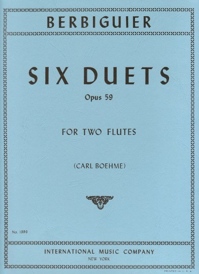 Berbiguier, BT :: Six Duets op. 59