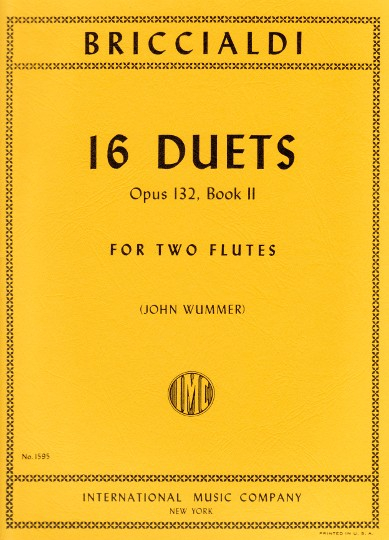 Briccialdi, G :: 16 Duets op. 132, Book II