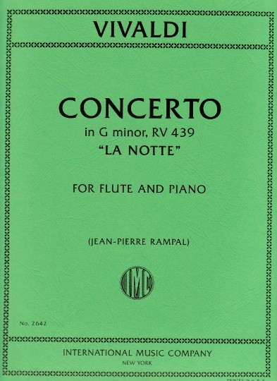 Vivaldi, A :: Concerto in G minor RV 39 'La notte'