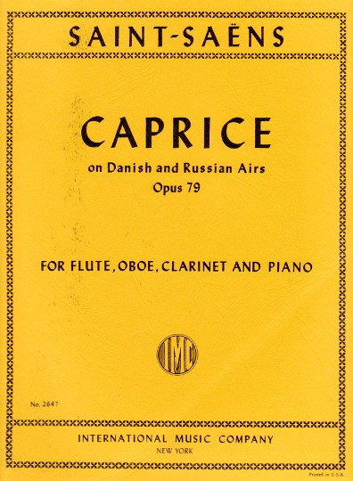 Saint-Saens, C :: Caprice on Danish and Russian Airs op. 79