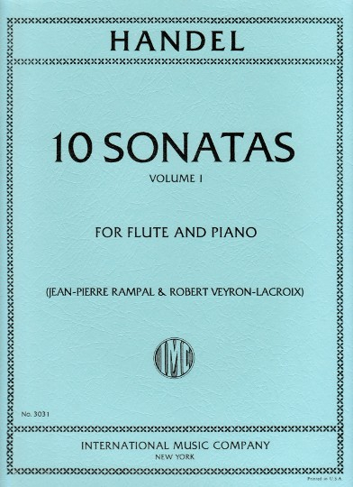 Handel, GF :: 10 Sonatas Volume 1