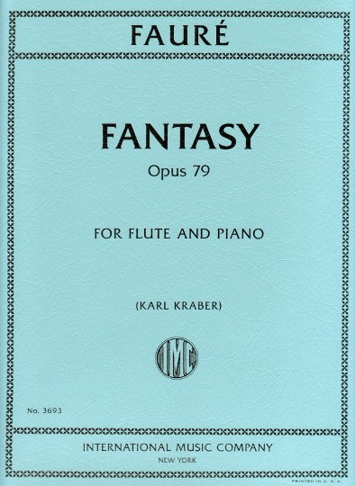 Faure, G :: Fantasy, Op. 79