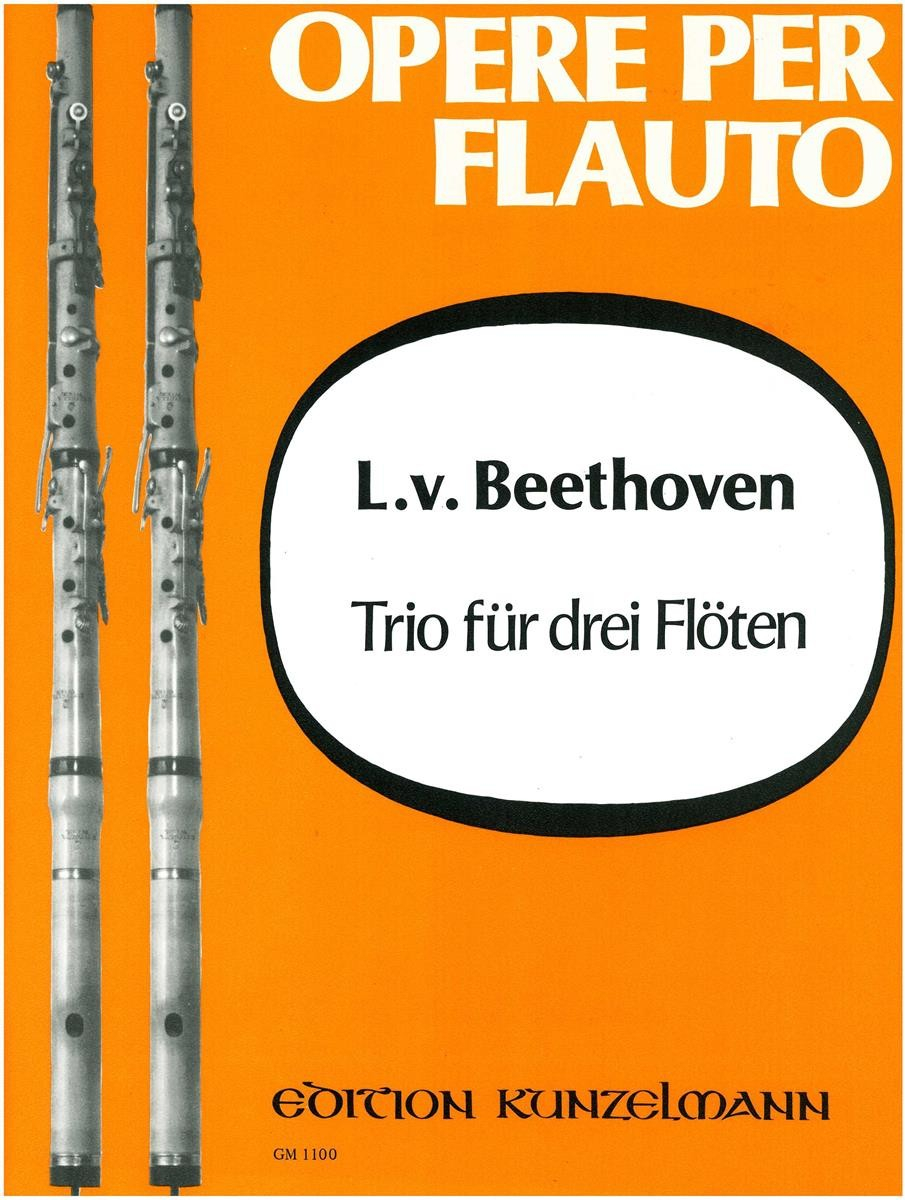 Beethoven, L :: Trio fur drei Floten [Trio for Three Flutes]