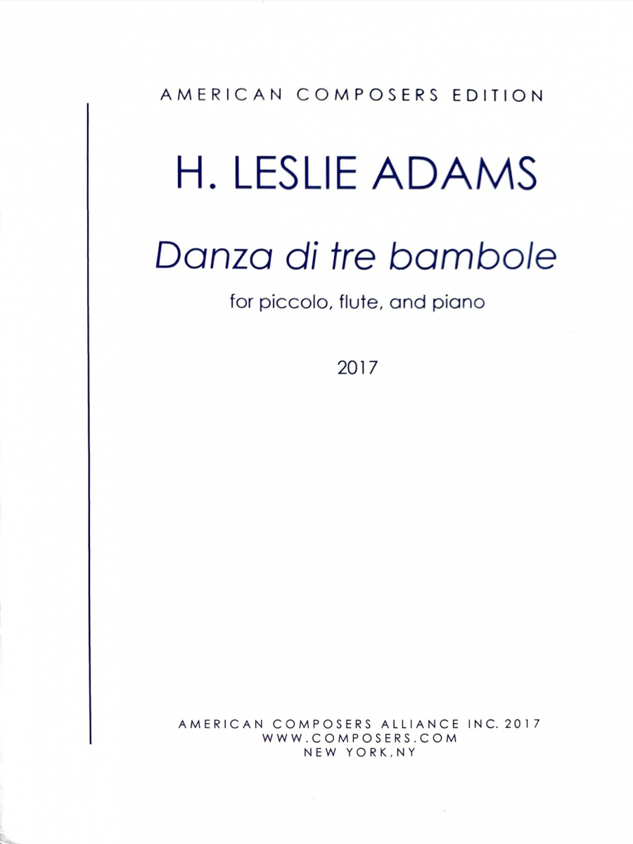 Adams, HL :: Danza di tre bambole [Dance of three dolls]