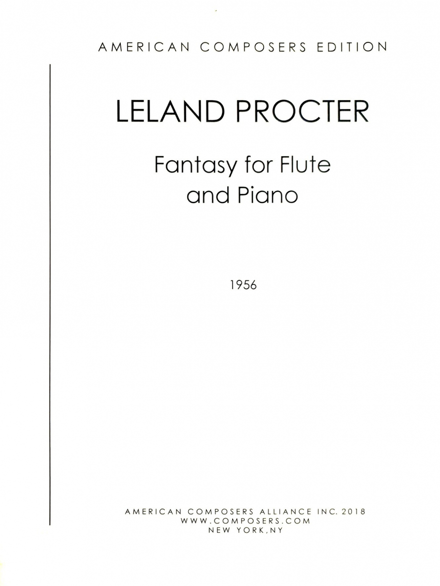 Procter, L :: Fantasy