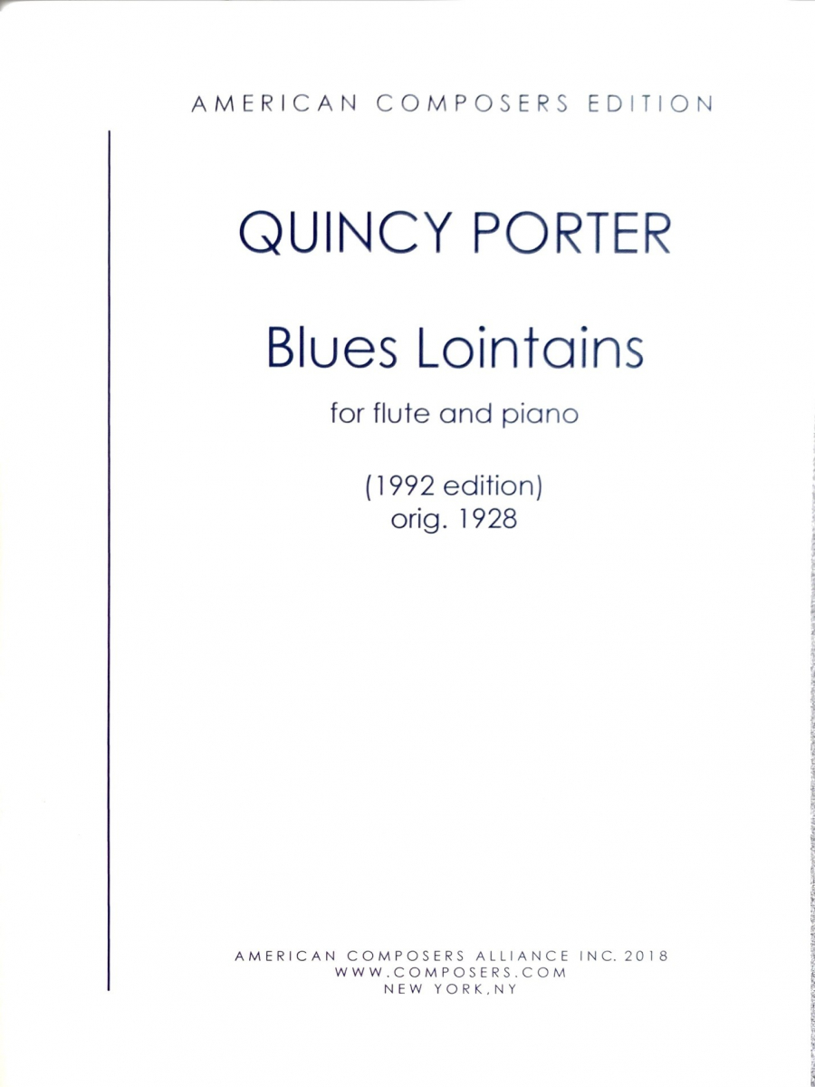 Porter, Q :: Blues Lointains