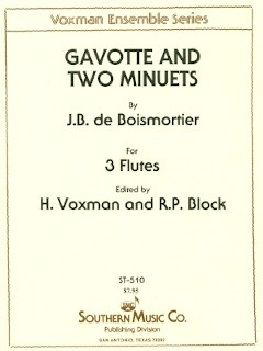 Boismortier, JB :: Gavotte and Two Minuets