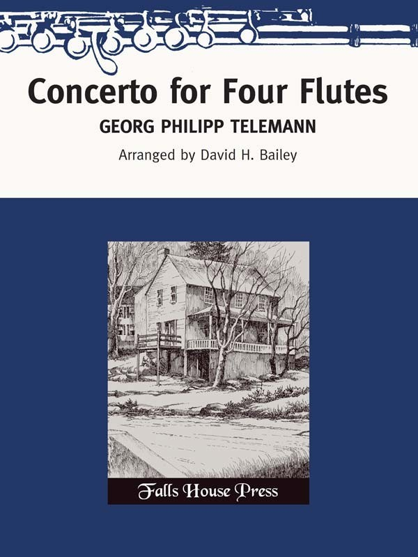 Telemann, GP :: Concerto for Four Flutes