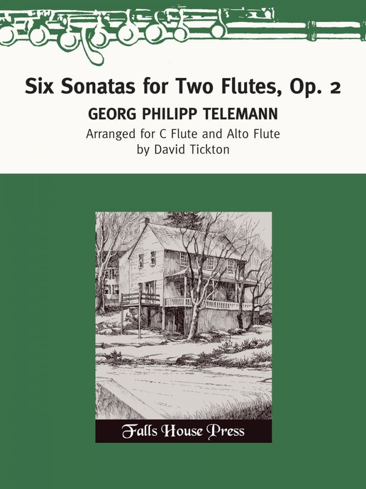 Telemann, GP :: Six Sonatas for Two Flutes, Op. 2