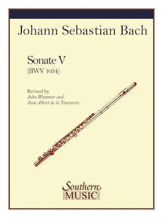 Bach, JS :: Sonate V in E minor (BWV 1034)