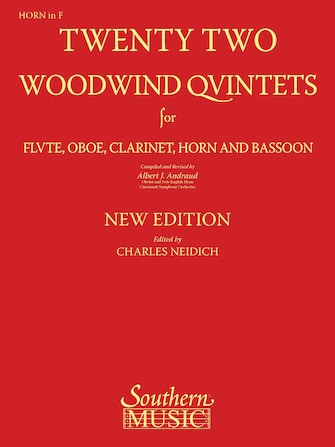 Various :: Twenty Two Woodwind Quintets - Horn