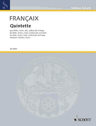 Francaix, J :: Quintette [Quintet] (score)