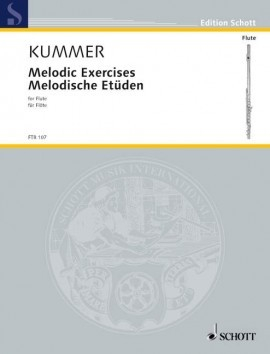 Kummer, C :: Melodic Exercises op. 110