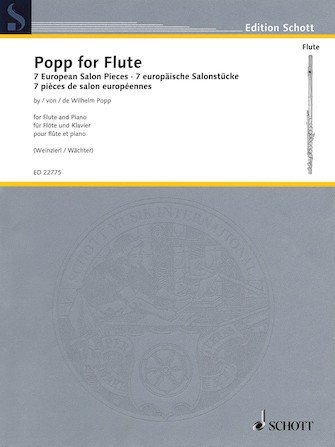 Popp, W :: Popp for Flute: 7 European Salon Pieces