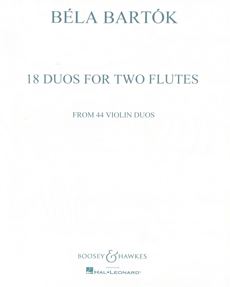 Bartok, B :: 18 Duos for Two Flutes