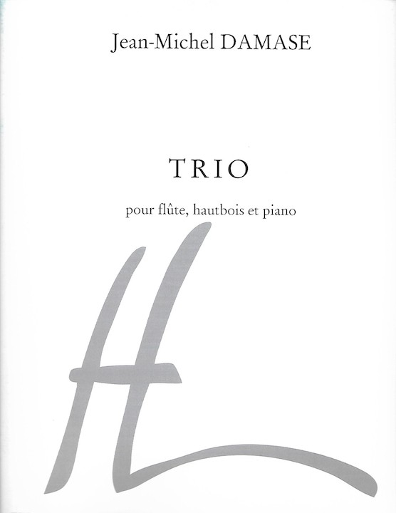 Damase, J-M :: Trio pour flute, hautbois et piano