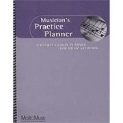 Musician's Practice Planner: A weekly lesson planner for music students