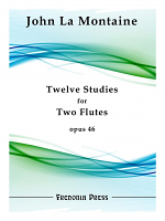 La Montaine, J :: Twelve Studies for Two Flutes op. 46