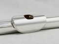 Headjoint - McKenna Sterling silver with 14k Gold riser and Mother of Pearl Button (Demo Sale)