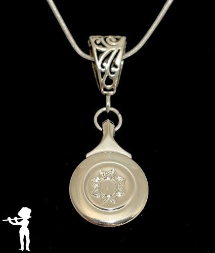 Necklace - Engraved Plateau Key