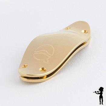 lefreQue Sound Bridge - Yellow Gold-Plated Red Brass (41mm)