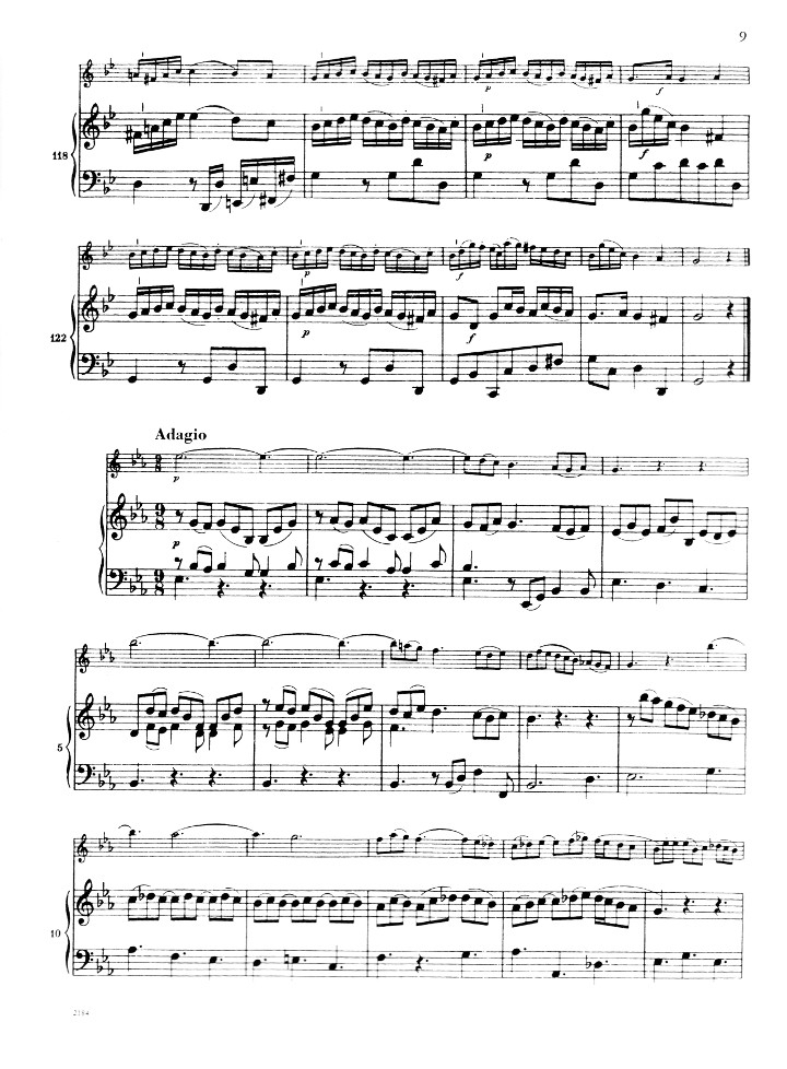 Bach, JS :: Sonata in G minor, S. 1020