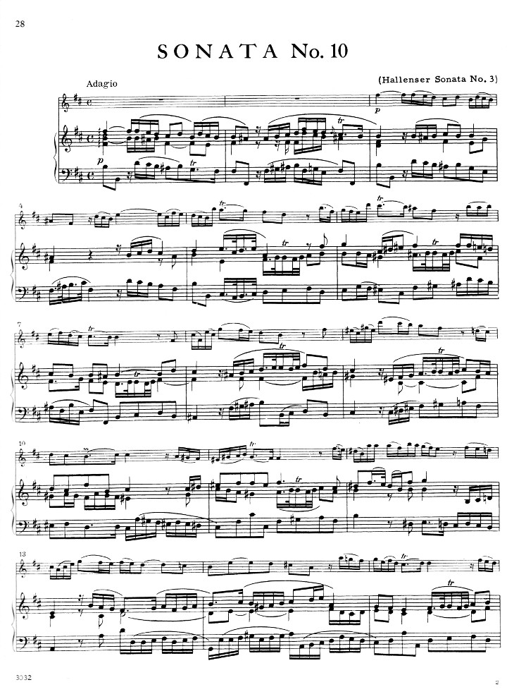 Handel, GF :: 10 Sonatas Volume II