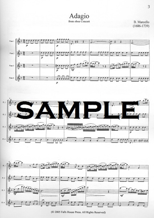 Various :: Encore Arrangements for Flute Quartet