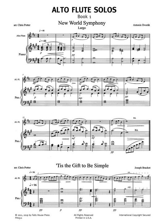 Various :: Alto Flute Solos: Book 1