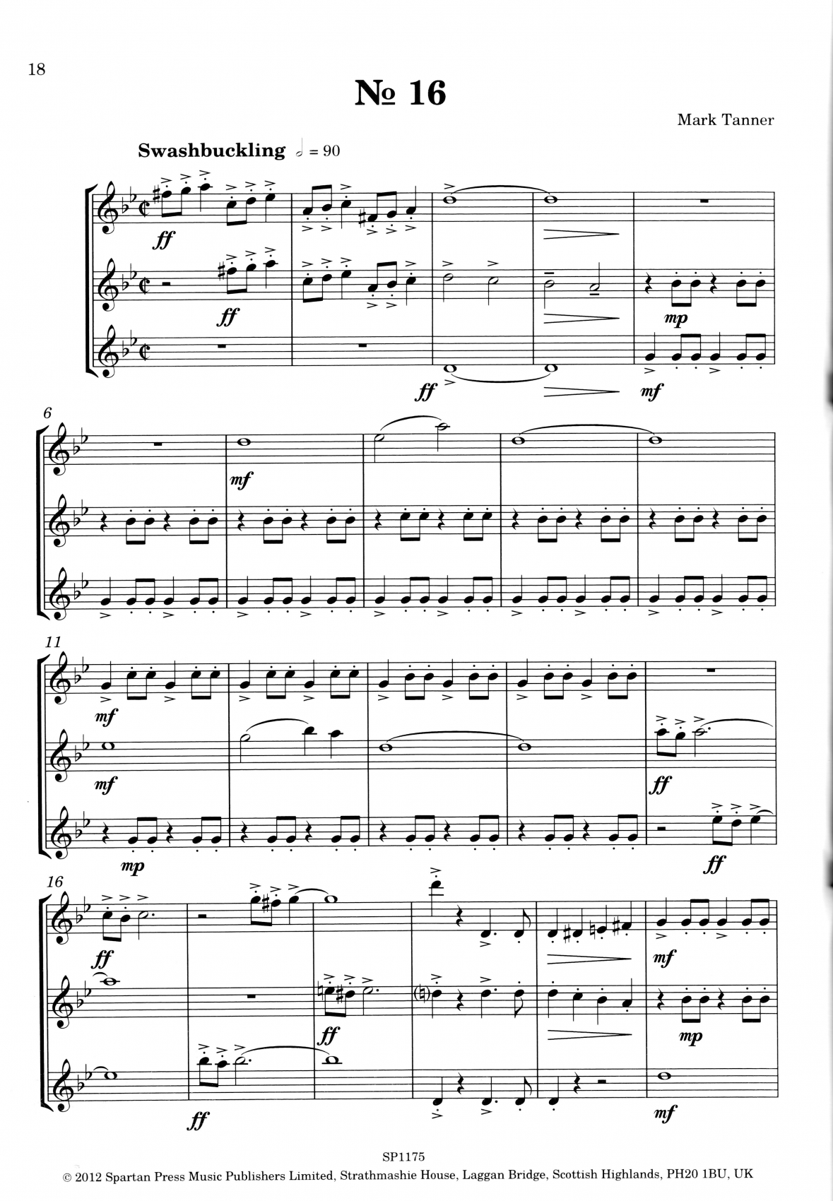 Tanner, M :: Flute Friction, Vol. 1