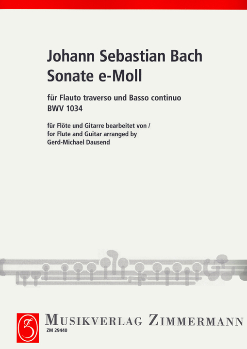 Bach, JS :: Sonate e-Moll BWV 1034 [Sonata in E minor BWV 1034]