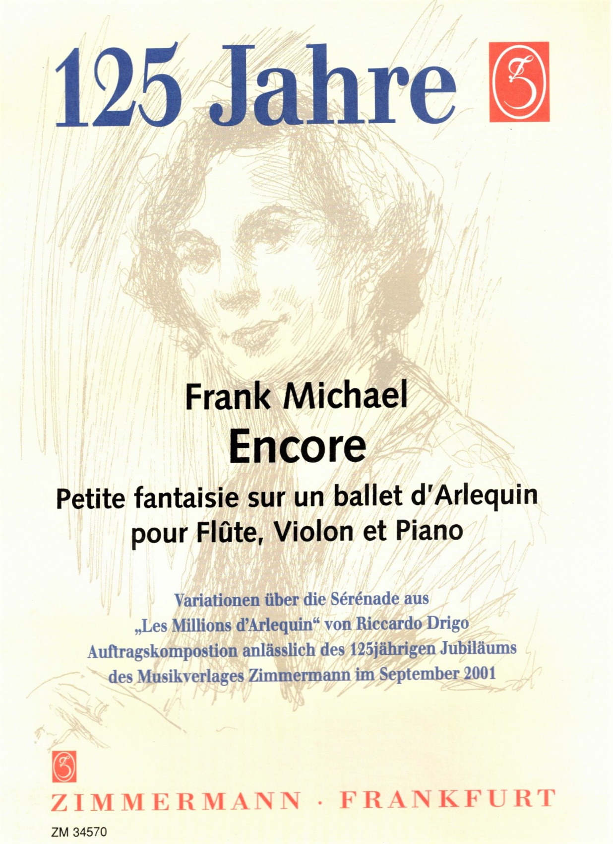 Michael, F :: Encore: Petite fantaisie sur un ballet d'Arlequin