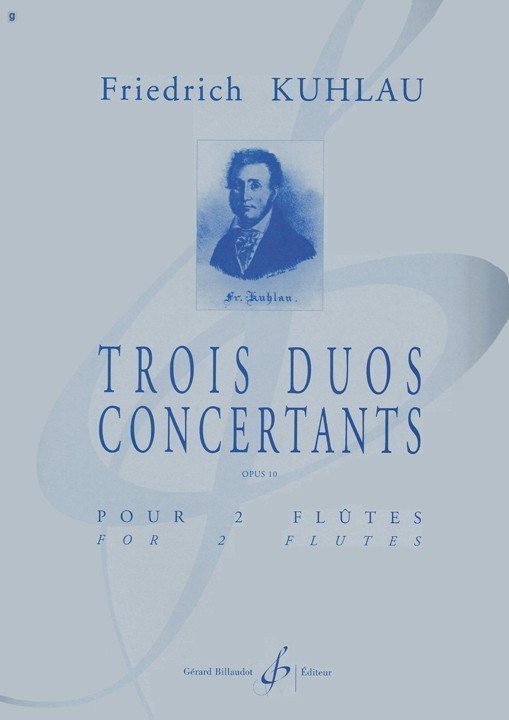 Kuhlau, F :: Trois Duos Concertants op. 10 [Three Concertante Duos op. 10]