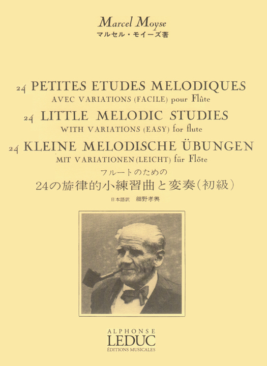 Moyse, M :: 24 Petites Etudes Melodiques [24 Little Melodic Studies]
