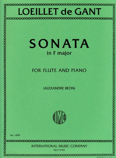 Loeillet, JB :: Sonata in F major