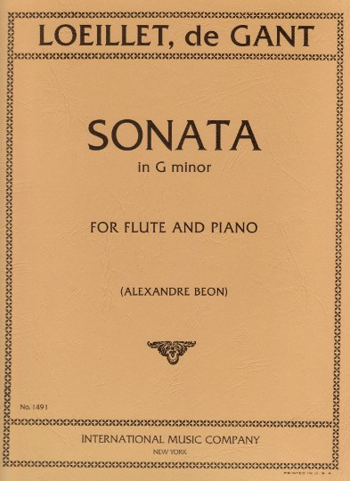 Loeillet, JB :: Sonata in G minor