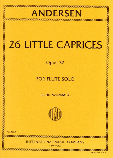 Andersen, J :: 26 Little Caprices op. 37