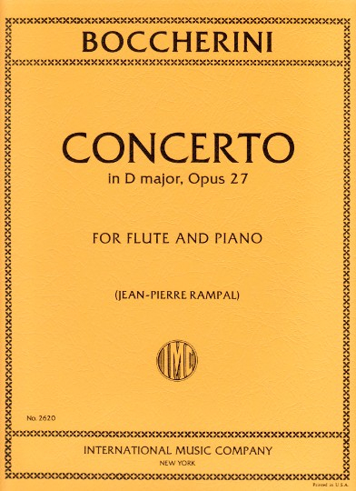 Boccherini, L :: Concerto in D Major, op. 27