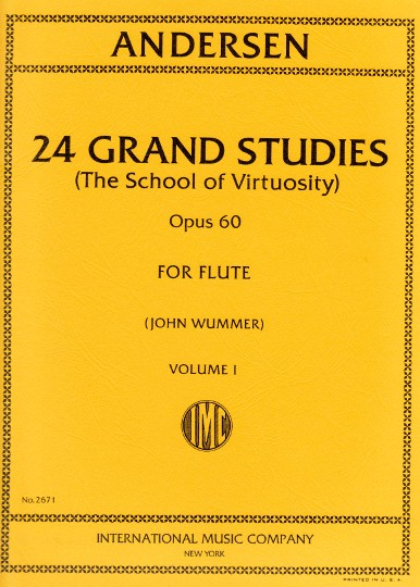 Andersen, J :: 24 Grand Studies (The School of Virtuosity) op. 60 Volume I