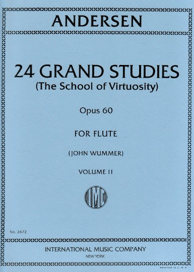 Andersen, J :: 24 Grand Studies (The School of Virtuosity) op. 60 Volume II